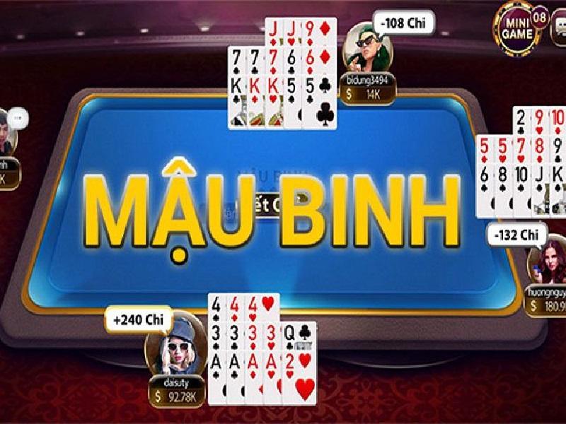 Mậu binh luôn là game ăn khách hàng đầu ở Bet88