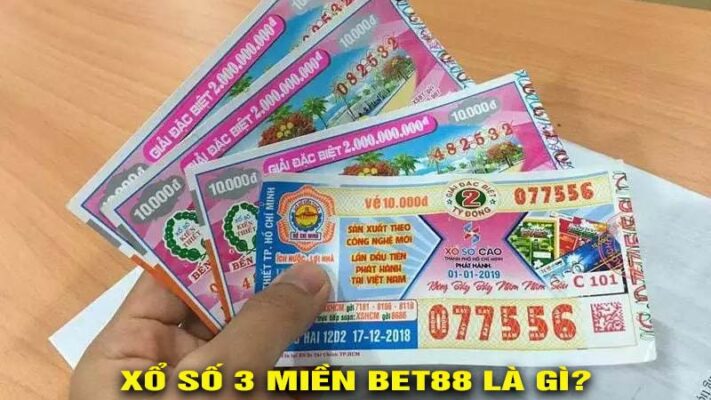 Xổ số 3 miền Bet88 là gì?